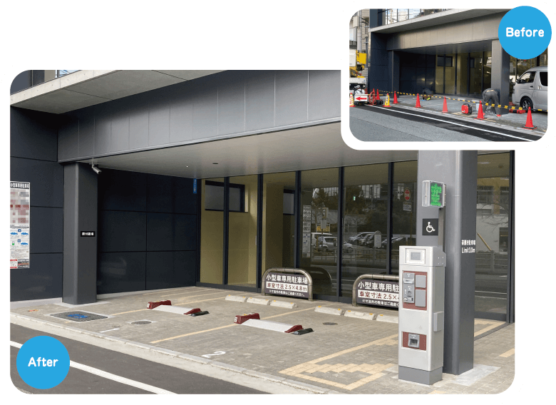 西日本新聞天神南ビル駐車場